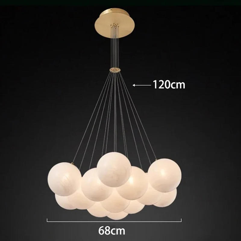 Description Picture 5 of itemModern home decor Chandeliers led lights pendant light lamps for living room dining room hanging light indoor lighting