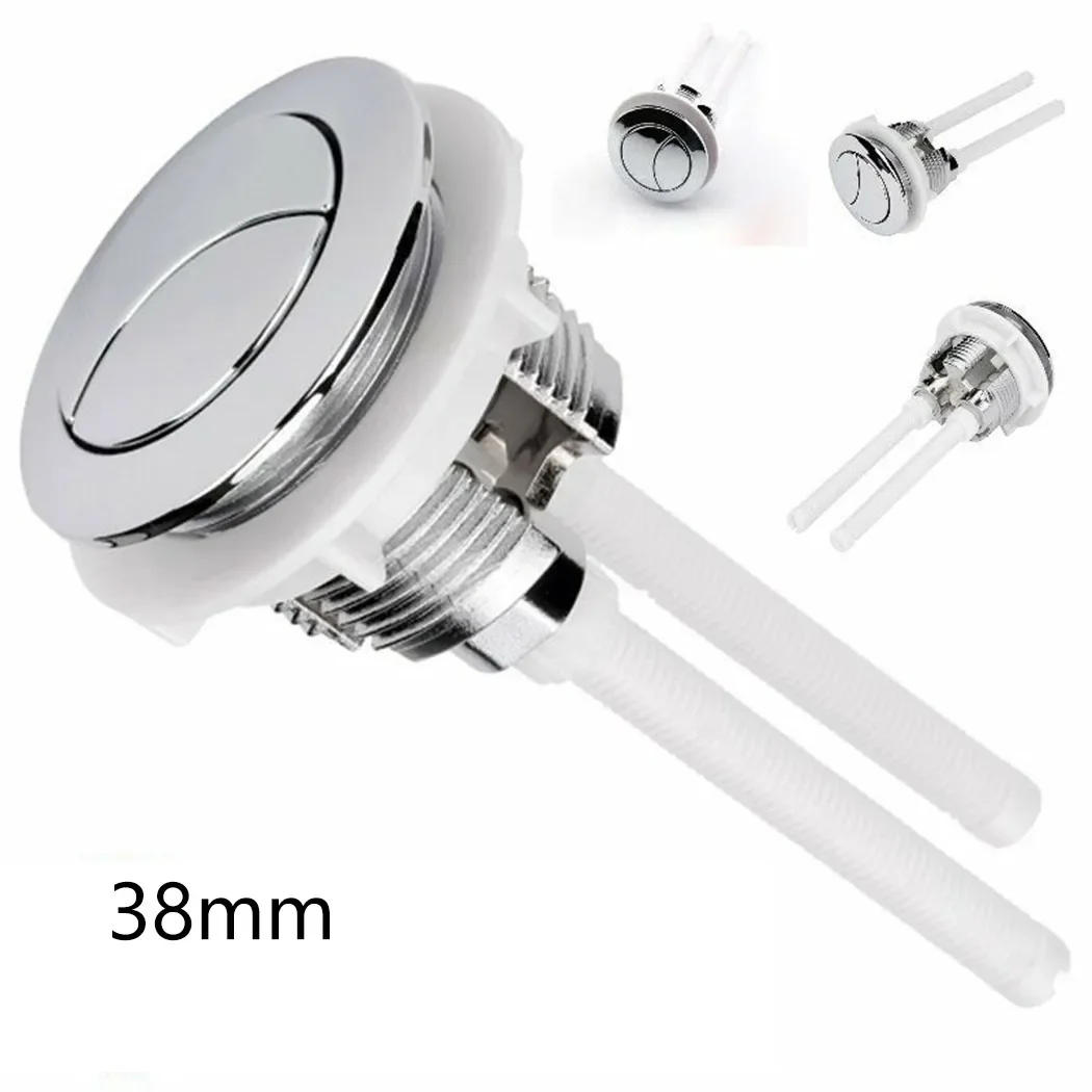 Description Picture 2 of itemDual Flush 38mm Toilet Water Tank Round Valve Rods Push Button Water Saving For Cistern Bathroom Toilet Accessories