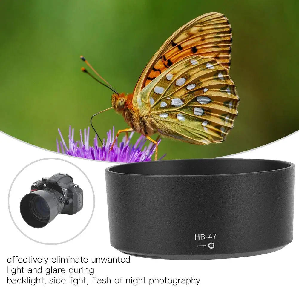 Description Picture 6 of itemHB-47 HB47 Camera Lens Hood Protect Lens for AF-S Nikkor50mm f/1.4G AF-S Nikkor50mm f/1.8G Yongnuo AF50mm/1.8G Prime