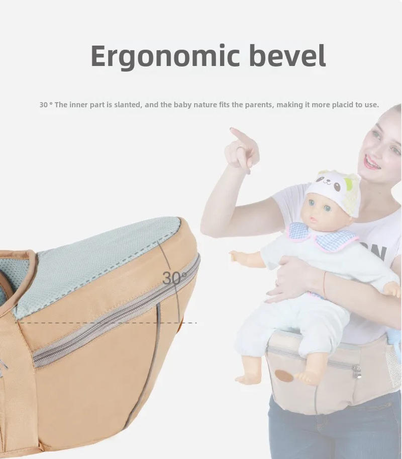 Description Picture 4 of itemRemovable Hipseat 4 in1 Baby Waist Stool Bebes Carriers with Seat Belt Infant Carrier Wrap Baby Hip Seat Bebe Bag Toddler Sling