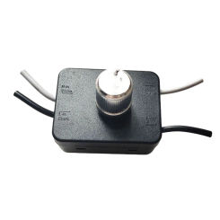 LED Dimmer Switch Adjustable Controller Knob 120V 3-100W Lamp Dimmer Cord Switch Plug In Table Floor Light Dimming Switch