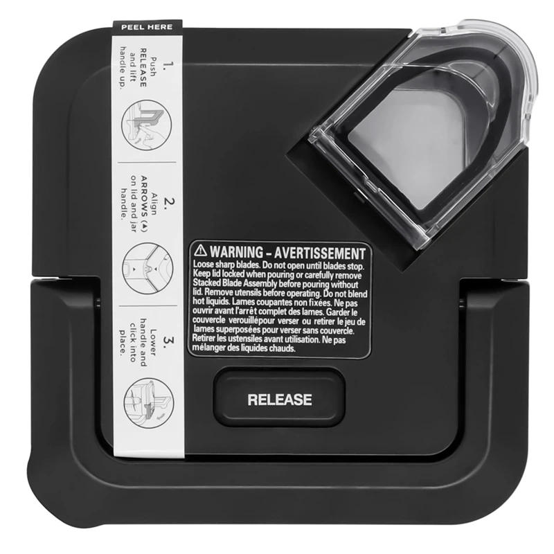 Description Picture 4 of itemLocking Lid Replacement For Ninja Blender 72Oz XL Pitchers, Parts Accessories Square Top Cover For Ninja BL610 BL710WM BN701