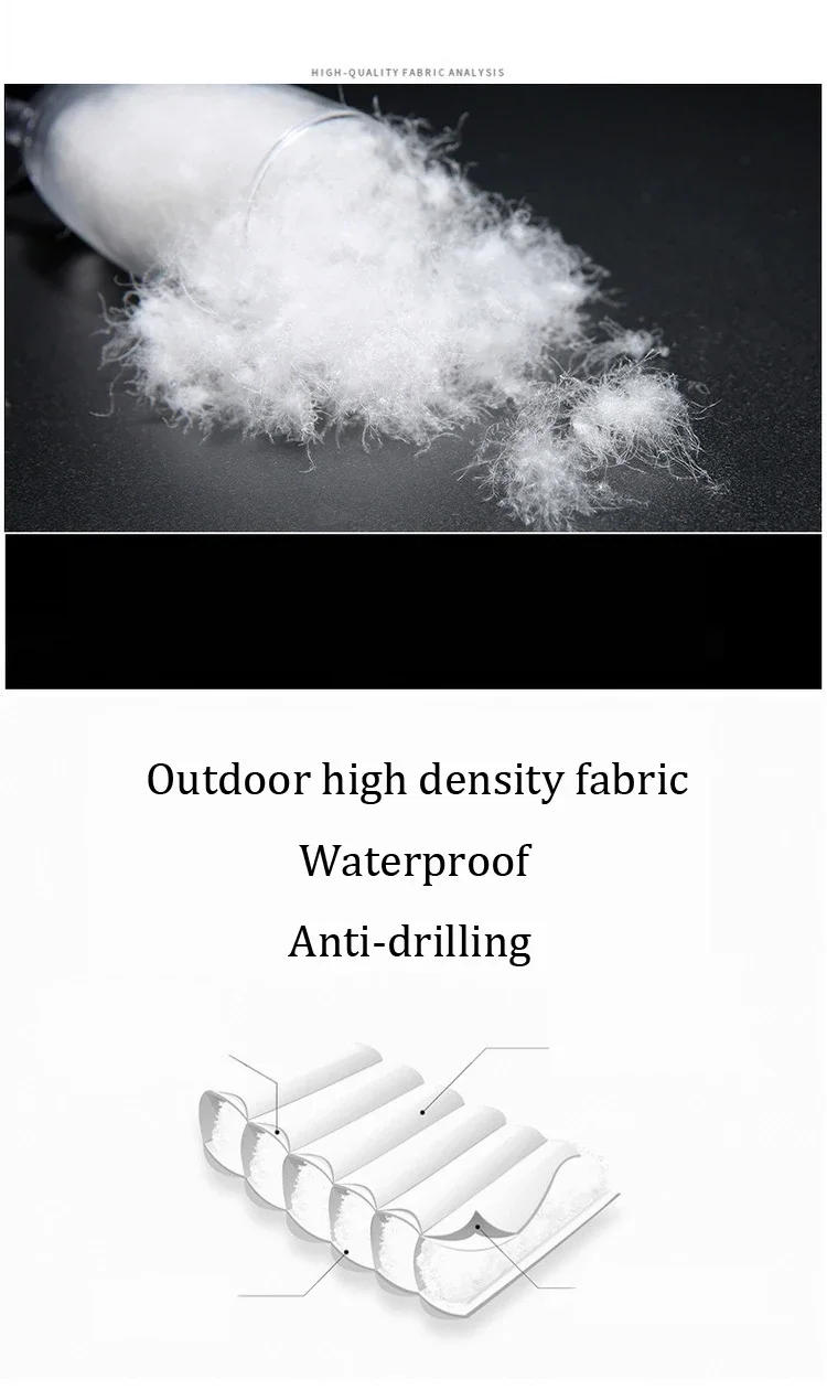 Description Picture 4 of itemKeep Warm Down Jacket Male Winter Outdoor Windproof Multi-pocket Thermal Puffer Jackets Men Camping Hiking Treking Ropa Hombre