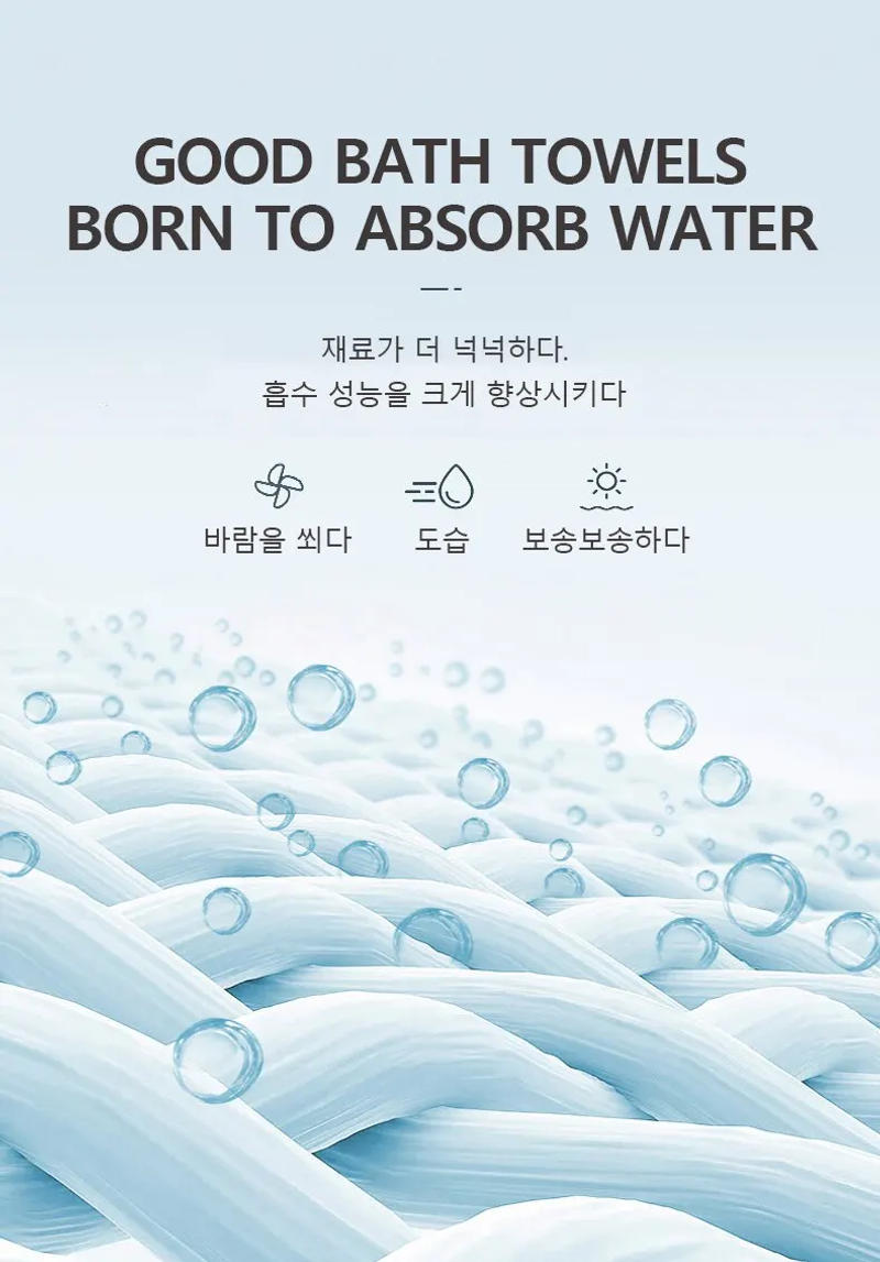 Description Picture 4 of itemCotton Towel Bathroom Face Towel Strong Absorbent Soft Non-shedding Adult Towel Thickened Box in Two Packs