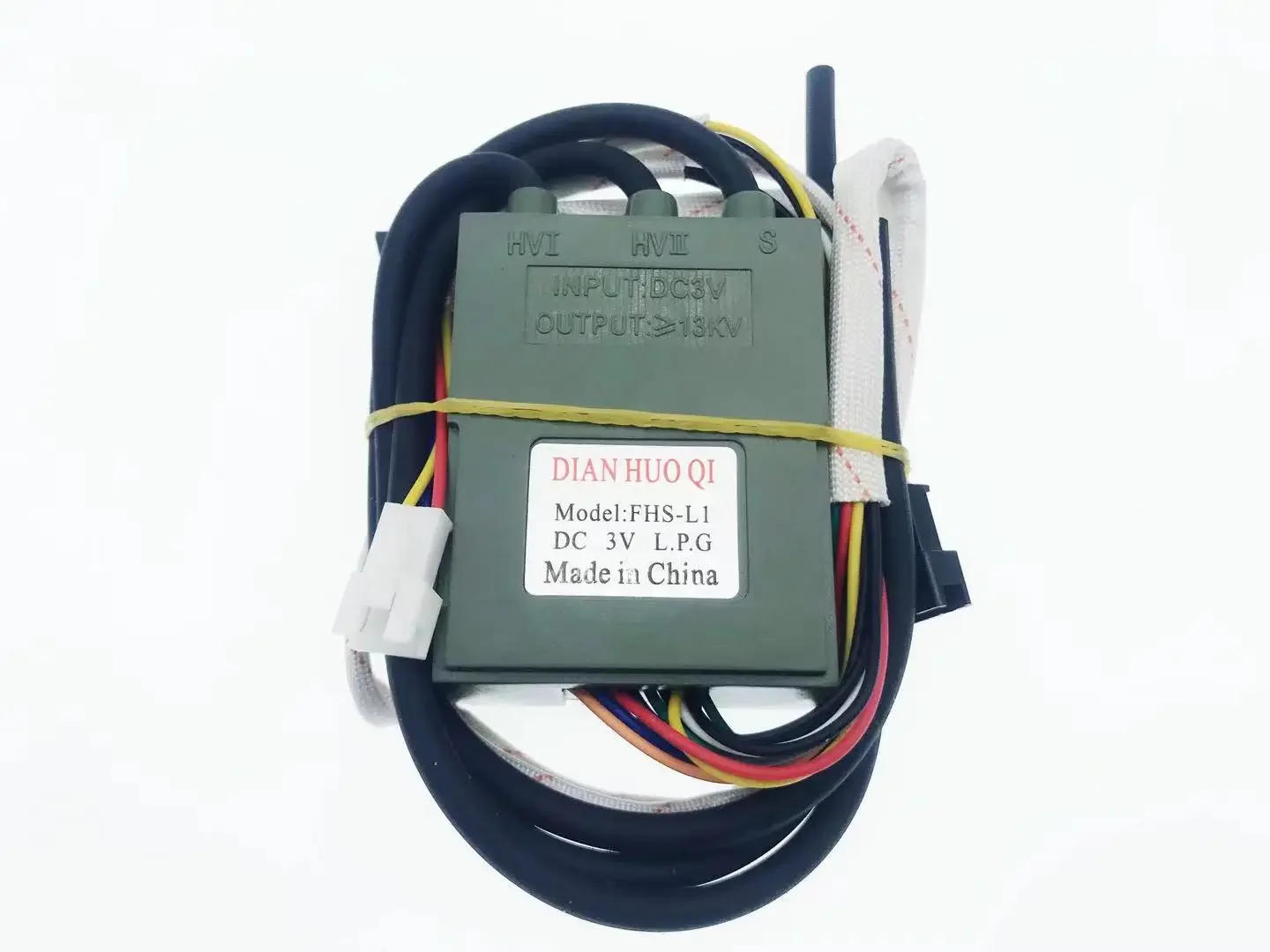 Description Picture 2 of item10 pcs Total 16 wires Model 1566 Universal DC 3V Gas stove Double ignition with Temperature control and display Pulse igniter