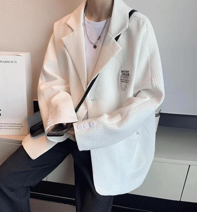 Description Picture 5 of itemParty Men's Suit Jackets Oversize Plus Big Size Male Blazer Coat Single Breasted Clothing Fashion 2024 Elegant Free Shipping