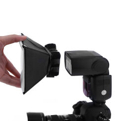 DSLR Photo Diffuser Soft Light Box 125x100mm Camera Diffuser Softbox Universal Foldable Accessories for Canon for Nikon