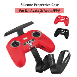 Soft Silicone Case For DJI Avata 2/Avata/FPV Remote Controller 3/2 Anti-scratch Protection Cover Sleeve Drone Accessories