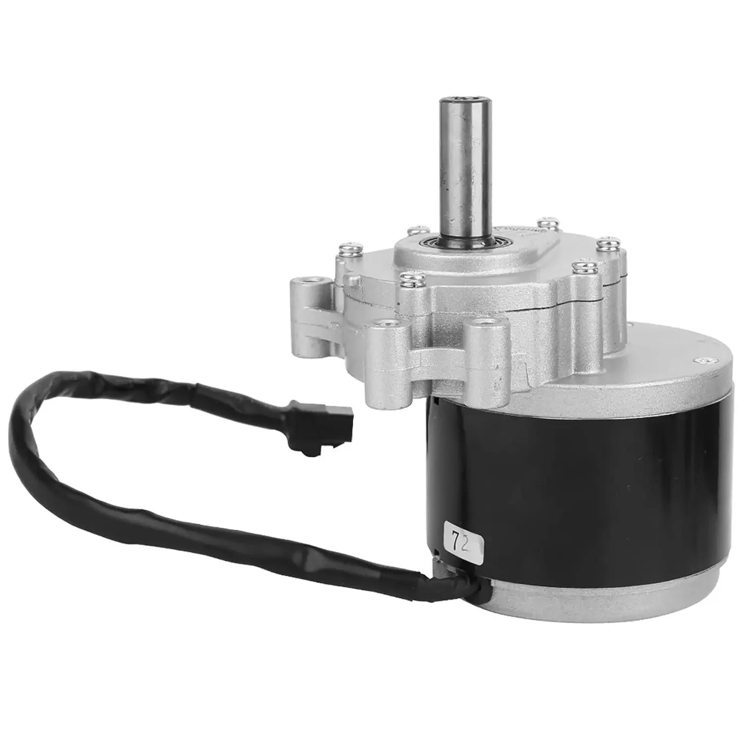 Description Picture 3 of item250w 24v 75rpm / 120rpm Low Speed Brush Motor, 44mm Longer Shaft, Shaft Diameter 17mm , Wheel Chair Use DC Gear Brushed Motor