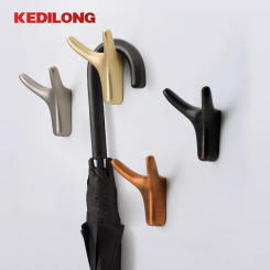 Furniture hardware European style horn hook bathroom wardrobe door wall hook
