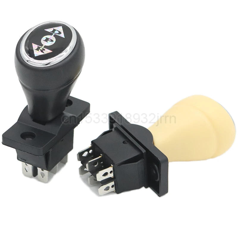 Description Picture 3 of item1Pcs KCD4 6Pin ON-OFF-ON Children's Electric Vehicle Baby Carriage DPR Car Toggle Switch Push Handle Forward And Backward Stop