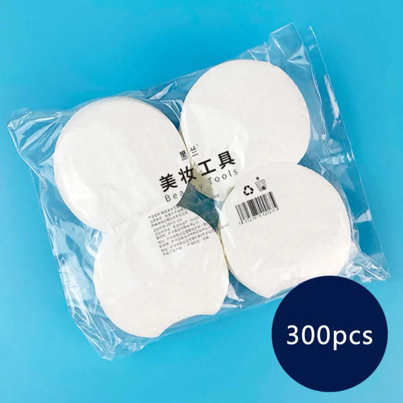 Description Picture 2 of item300/600/1200PCS Facial Puff Cotton Pads Disposable Makeup Accessories Remover Practical Face Soft Remover Paper Wholesale