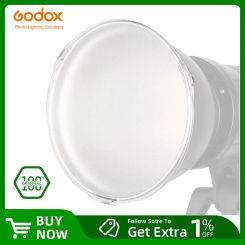 Godox 7 inch 18.3cm Diffuser Filter for Standard Reflector Studio Strobe Flash Speedlite Reflector AD600BM AD600B DE300 DE400