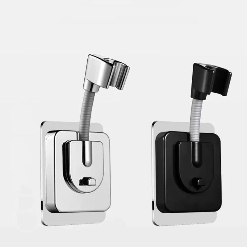 Description Picture 5 of item360° Adjustable Shower Head Holder Self-Adhesive Wall Mounted Handheld Sprayer Support Showerhead Bracket Bathroom Accessories