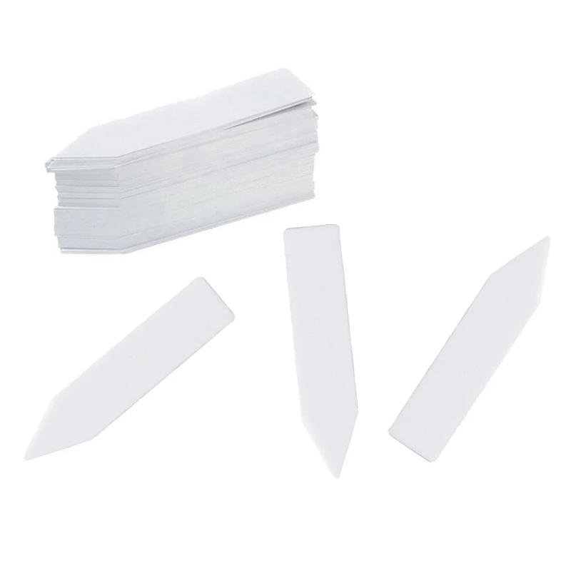 Description Picture 3 of item100pcs Plant Plastic Labels Garden Supplies Nursery Tray Markers Diy Garden Decorating Tools Flower Pots Landing Tags Markers