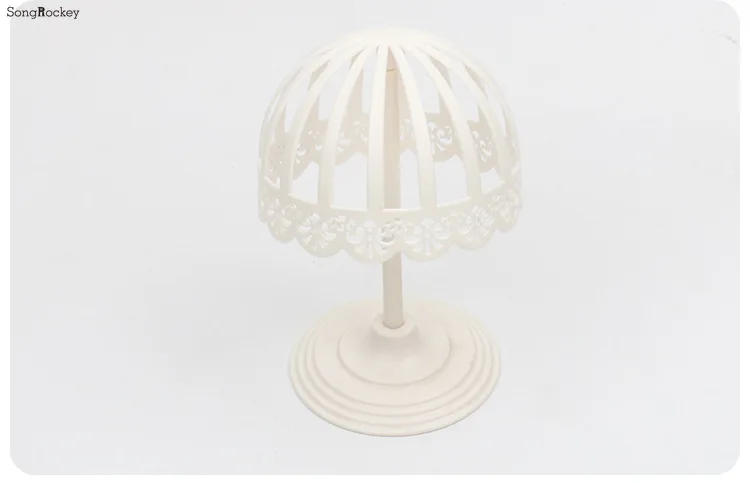 Description Picture 4 of item1pc Baby Child Kid Mannequin Head Model Dome Hat Holder Rack Storage Wigs Show Display Stand Organizer Shelf Plastic Holder Rack