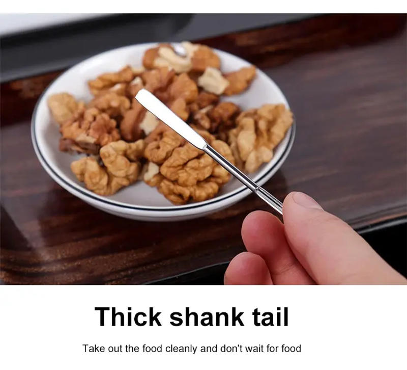 Description Picture 4 of item5pcs/lot Robust and High Quality Lobster Forks Walnut Gadgets Seafood Function Fruit Tools Kitchen Kitchen Needl