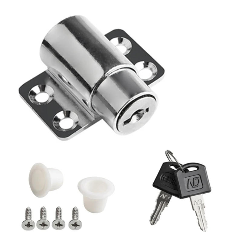 Description Picture 2 of itemSliding Door Window Locks With 2 Keys Baby-Child Safety Protections Antitheft Door Window Security Lock Catches Set