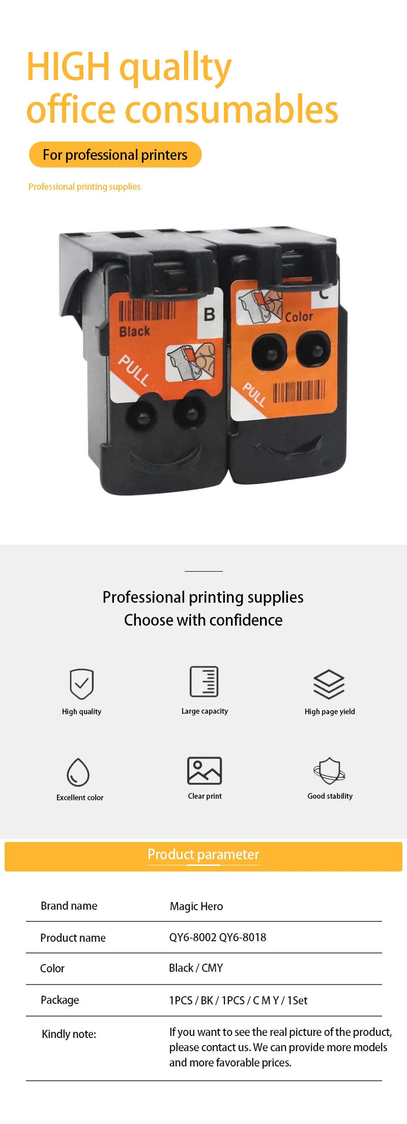 Description Picture 2 of itemQY6-8002 QY6-8018 Printhead CA91 CA92 Print head For Canon PIXMA G1400 G1410/ G1411 G2400 G2410 G2411 G3400 G3410 Printer