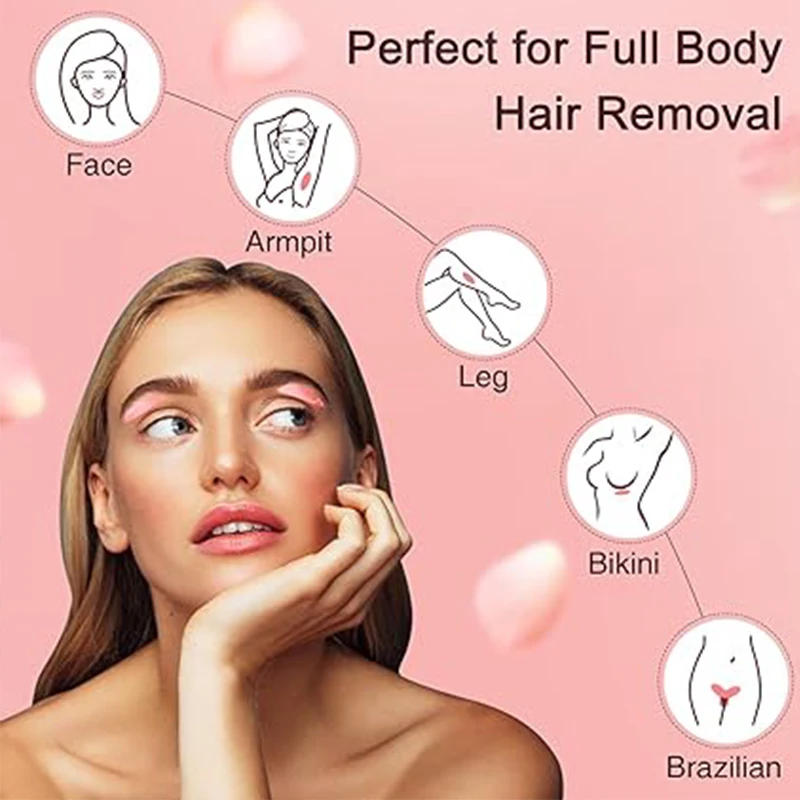 Description Picture 4 of item300g/50g/ Hairs Removal Wax Beans for Wax Heater Machine Waxing Wax Beads Depilatory Body Epilation Wax For Depilation