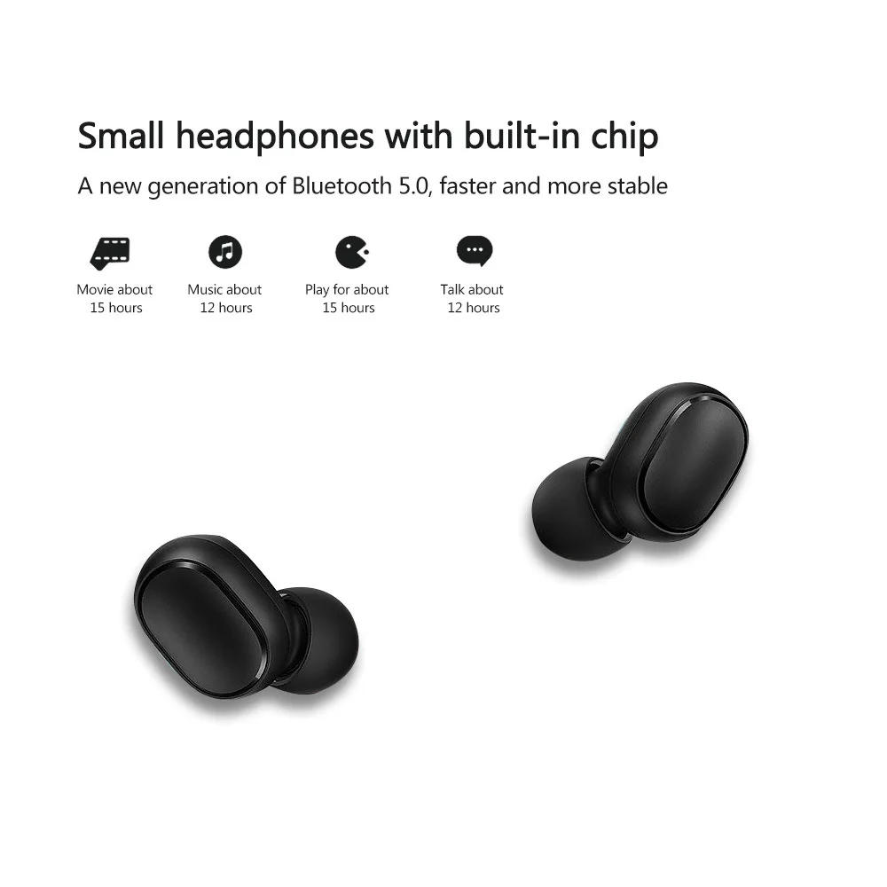 Description Picture 4 of itemOriginal Iconic Brand Mijia Redmi Airdots 2 Bluetooth 5.0 Earphones Wireless Headphones Earbuds in Ear Sport Music Telephone Headset