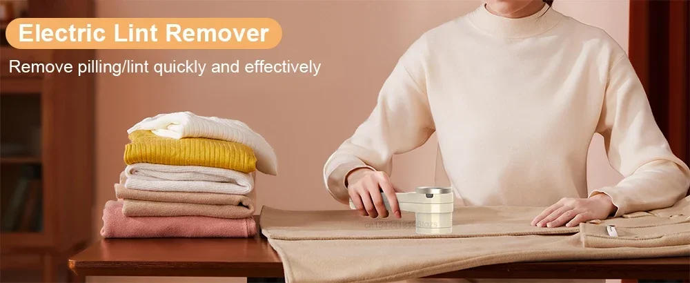 Description Picture 2 of itemLint Remover for Clothing Portable Electric Fuzz Pellet Remover LED Display Rechargeable for Clothes Fabric Shaver Fluff Remover