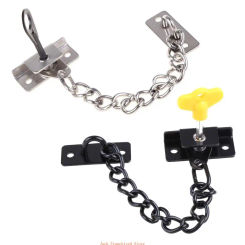 Child Safety Locks Window Door Chain Lock Baby Security Locking Keyed Opening Restrictor For Prevent Falling From Window