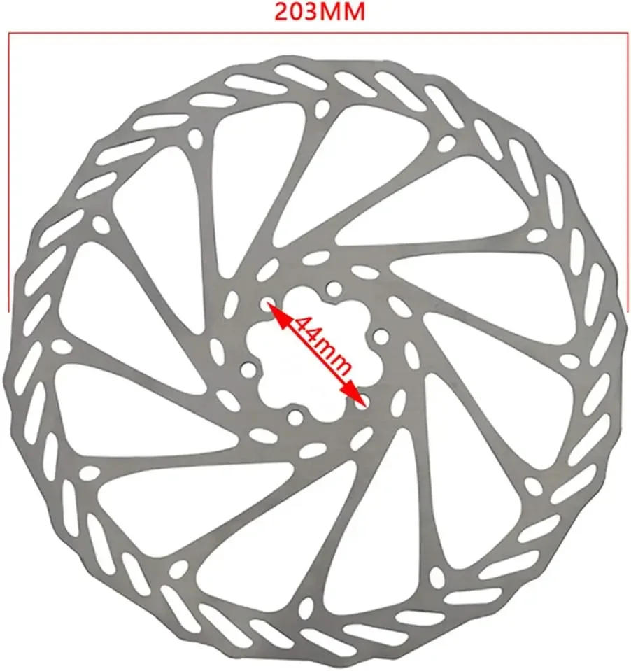 Description Picture 6 of item1PC Bike Brake Rotor Disc MTB 160mm 180mm 203mm Bicycle Rotor HS1 G3 Fit Sram Rotor Brake Mountain Bike Hydraulic Brake Part
