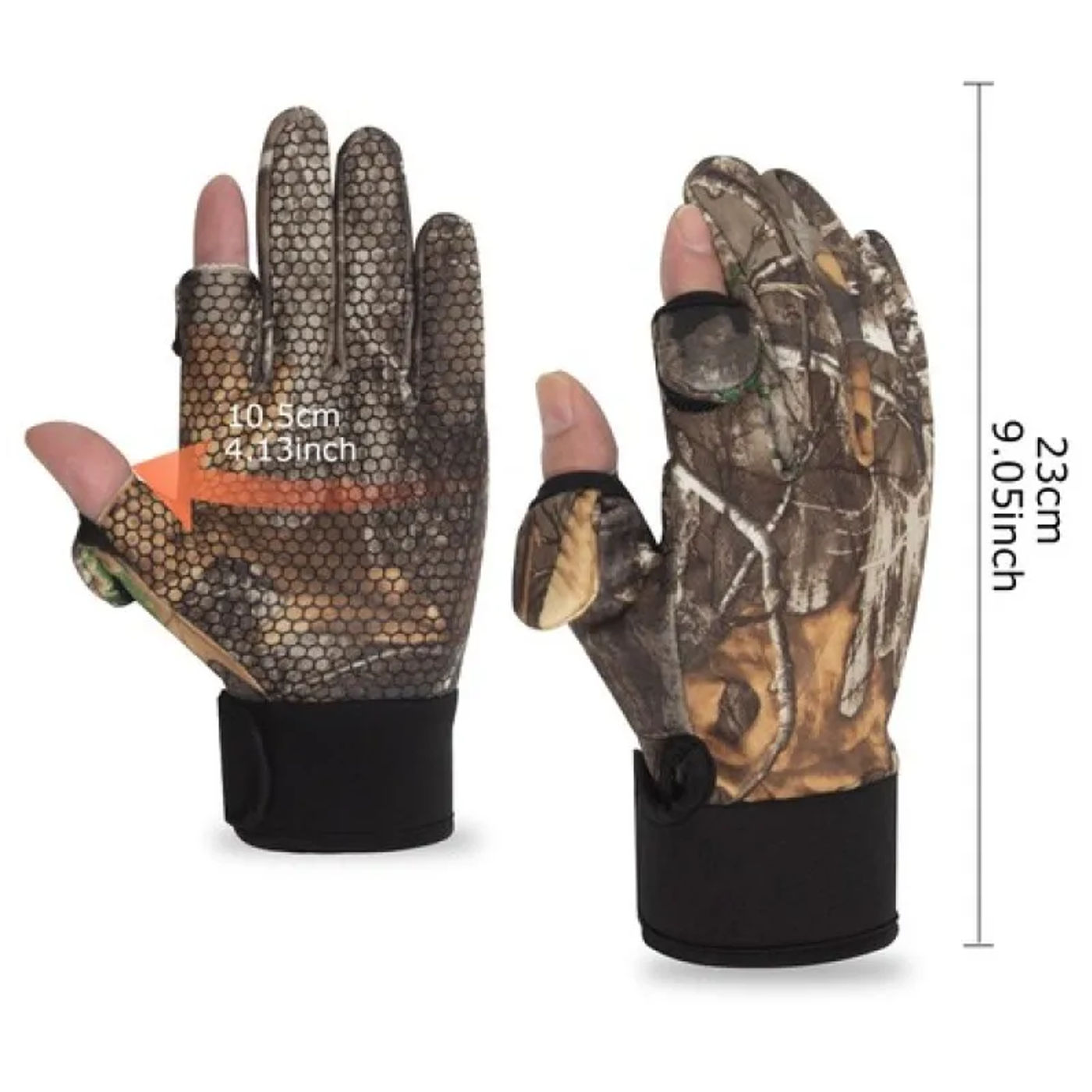 Description Picture 2 of itemAnti-cut Fishing Gloves Wear-resistant Two Finger Cut Waterproof Outdoor Breathable Angling Cycling Sports Gloves Fishing Appare