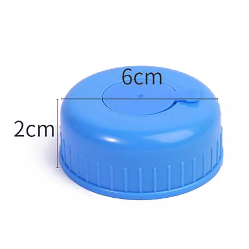 Description Picture 2 of item1PC Non Spill Caps Plastic Replacement Non-Spill Water Jug Cap Reusable Water Bottle Snap On Cap Anti Splash Peel