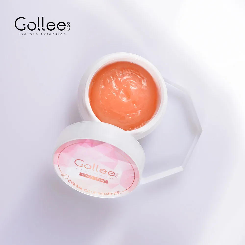 Description Picture 2 of item10pcs Gollee 15g Cream Remover for lashes No Stimulation Eyelash Extension Glue Remover Fruit Flavor Cream Makeup Tool Supplies
