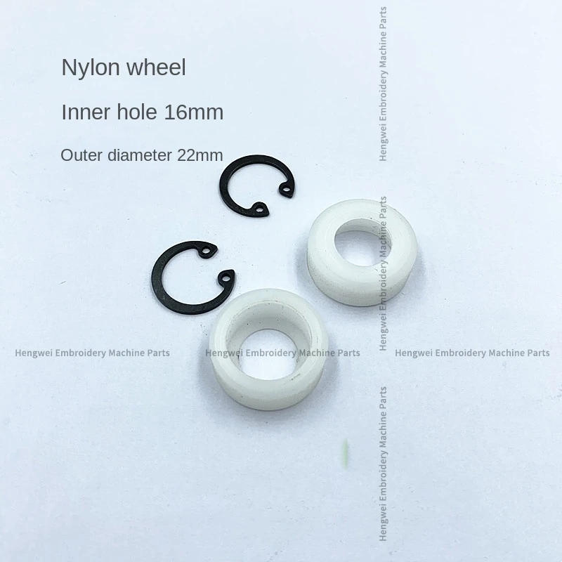 Description Picture 5 of item1PCS 625z 688z 1660 Bearing Embroidered Frame Bearings Nylon Wheel Inner Hole 16mm Computer Embroidery Machine Accessories