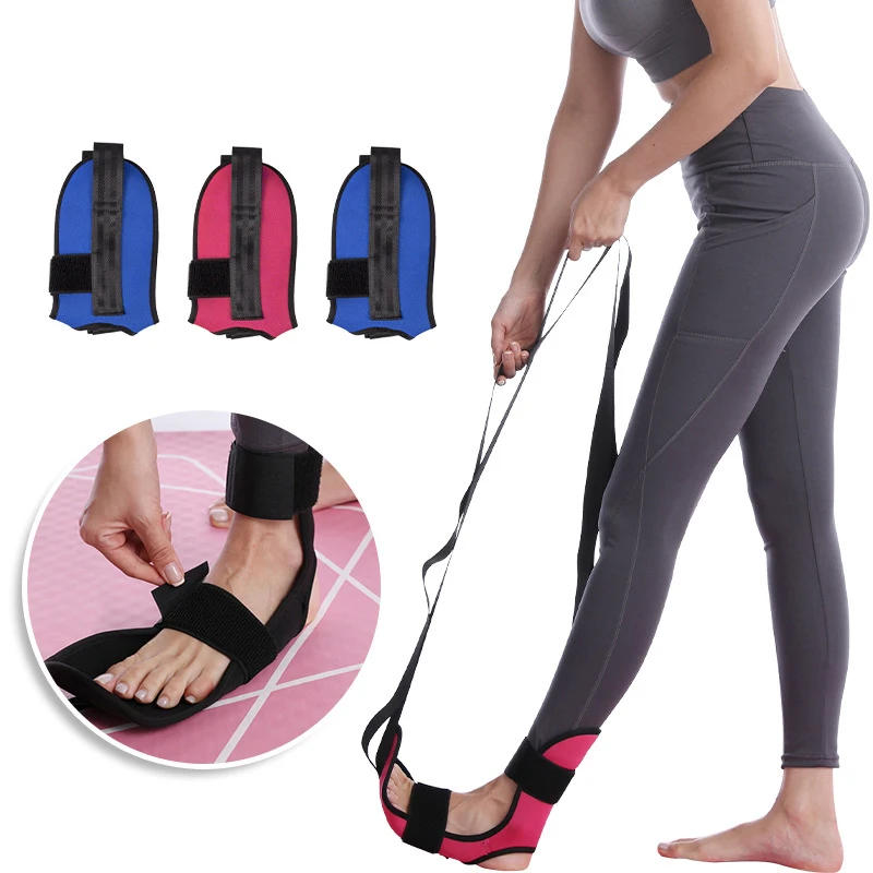 Description Picture 2 of itemYoga Stretch Band of Leg  Yoga Flexibility Leg Belt yoga strap Fascia Stretcher Strap for Ballet Gymnastics Trainer