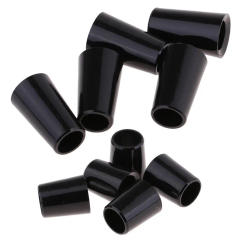 10pcs Black Wood Ferrules Reshaft Standard 0.370/0.335 Tip Ferrule Cover