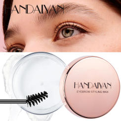 Natural Colourless Styling Eyebrow Wax Relaxing Eyebrow Fixing Soap Transparent Long Lasting Plants Oil Eyebrow Defining Gel 1pc