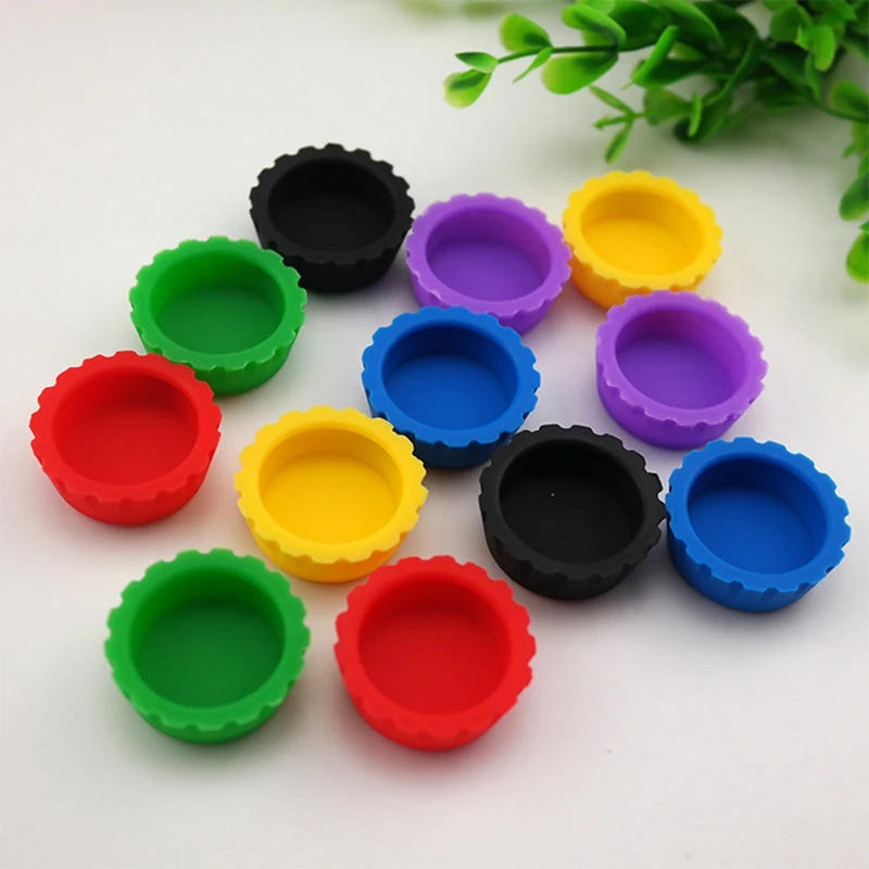 Description Picture 5 of itemABHG 24 PCS Silicone Rubber Bottle Caps, 6 Colors Reusable Beer Caps For Home Brewing Beer, Soft Drink, Wine Bottle