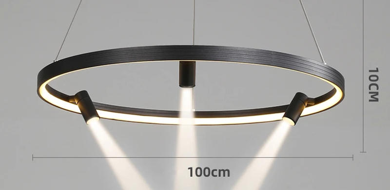 Description Picture 4 of itemModern dine dining room Pendant lights indoor lighting Ceiling lamp hanging light led Chandeliers for living room indoor lightin