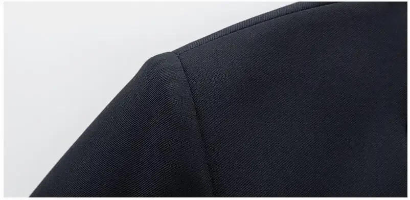 Description Picture 6 of itemMen Black Formal Wear Business Casual Blazers Jackets New Spring Male Quality Suits Coats Man Slim Fit Blazers Jackets Coats 4XL