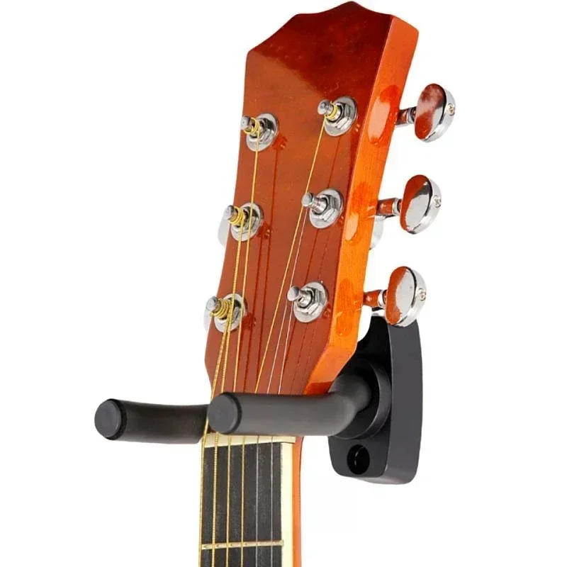 Description Picture 5 of itemMulti-styles Guitar Wall Mount Hanger Non-slip Instrument Rack Holder for Classical/Folk/Electric Guitar Bass Ukulele