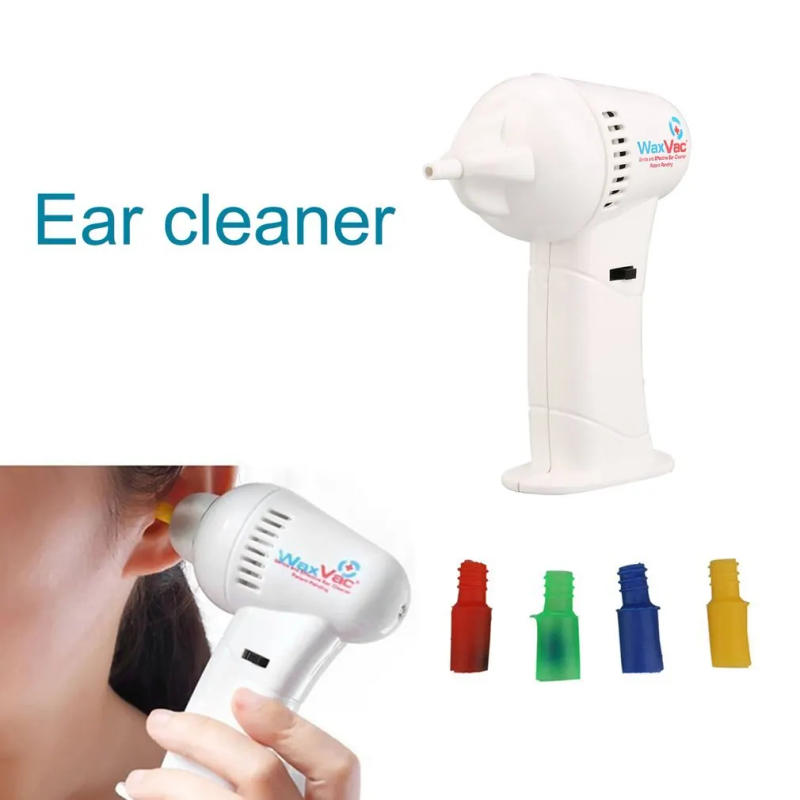 Description Picture 4 of itemPortabler Electric Ear Cleaner Product Vacuum Ear Wax Earwax Removal Soft Safety Head Ear Care Tool Health Care for Adults Kids