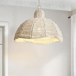 Vintage Bedroom Living Room Pendant Lights French Style Led Ceiling Chandelier Wood Kitchen Island Ceiling Lamp Home Decorations