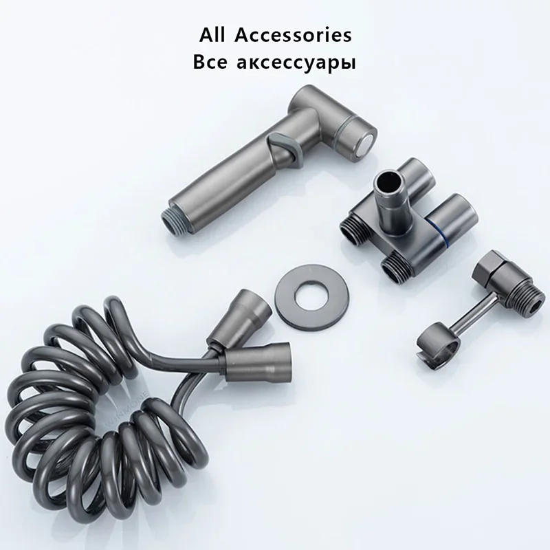 Description Picture 6 of itemHandheld Toilet Bidet Faucet Kit Bathroom Water Tank Bide Toilet Tap Sprayer Bidet Faucets for WC Self Cleaning Sanitary Shower