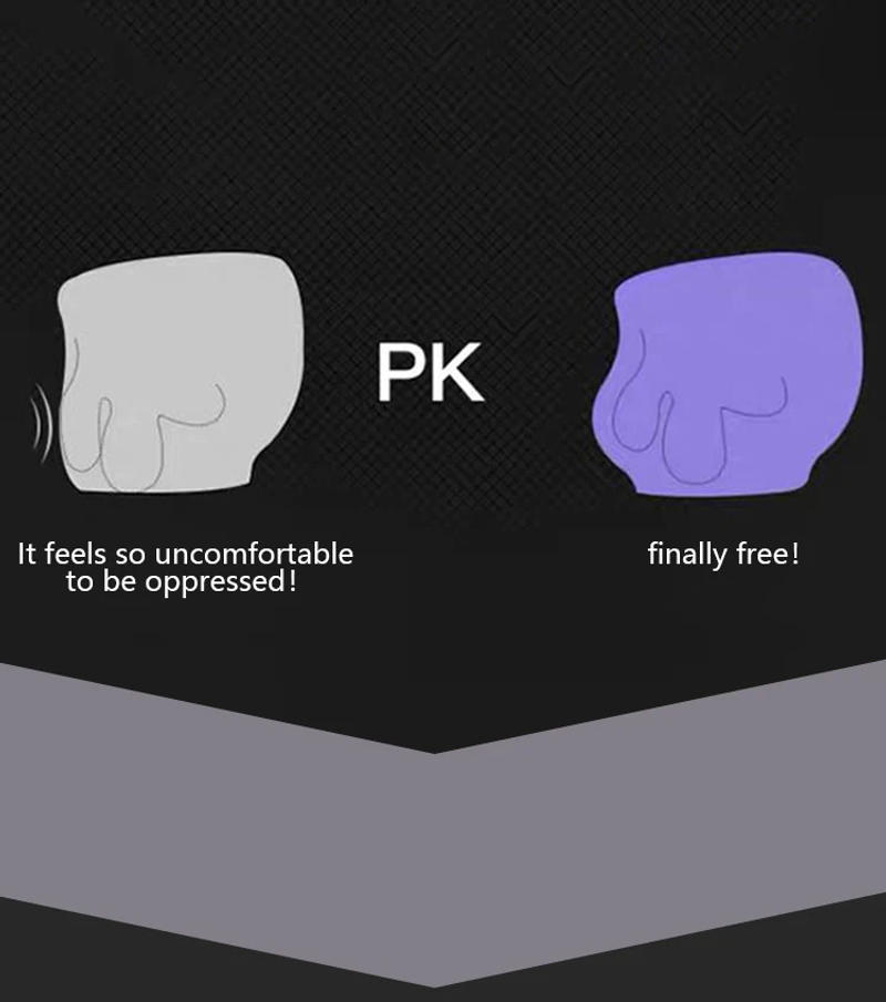 Description Picture 5 of item5PCS Wholesale One Size Men's Underwear Men's Mid Rise Plus Size Sports Seamless Comfortable Breathable Teen Boxer Briefs