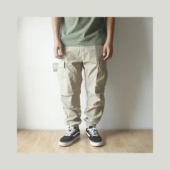 WTAPS Spring and summer style work pants leggings elastic fabric large pockets military style relaxed version of the men's