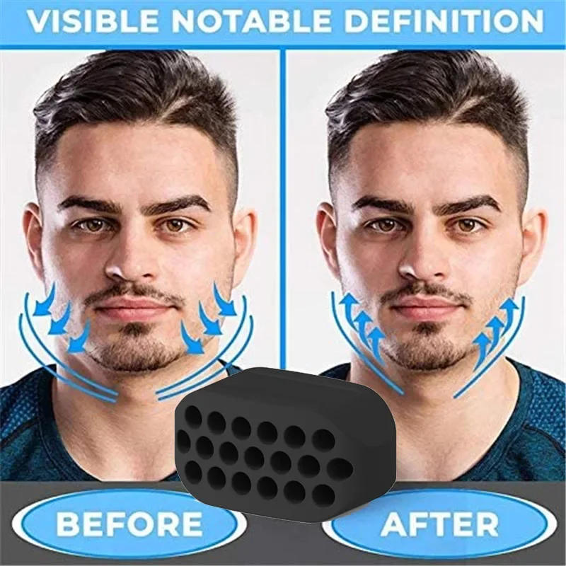 Description Picture 4 of item1PC Jaw Exerciser Facial Gym Fitness Ball JawLine Muscle Training Double Chin Reducer Neck Face Slimming Mouth Jawliner