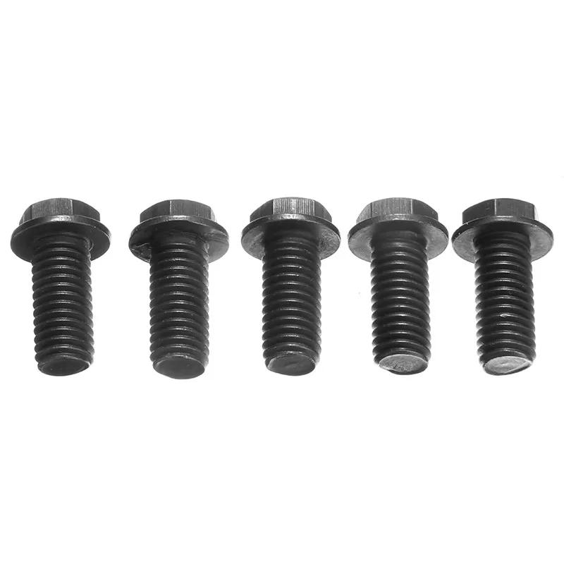 Description Picture 2 of itemAccessories Flange For Cutting Machine Hex Head Left Hand M8 X 18mm Saw Blade Screw 5pcs Bolt Carbon Steel High Quality Useful