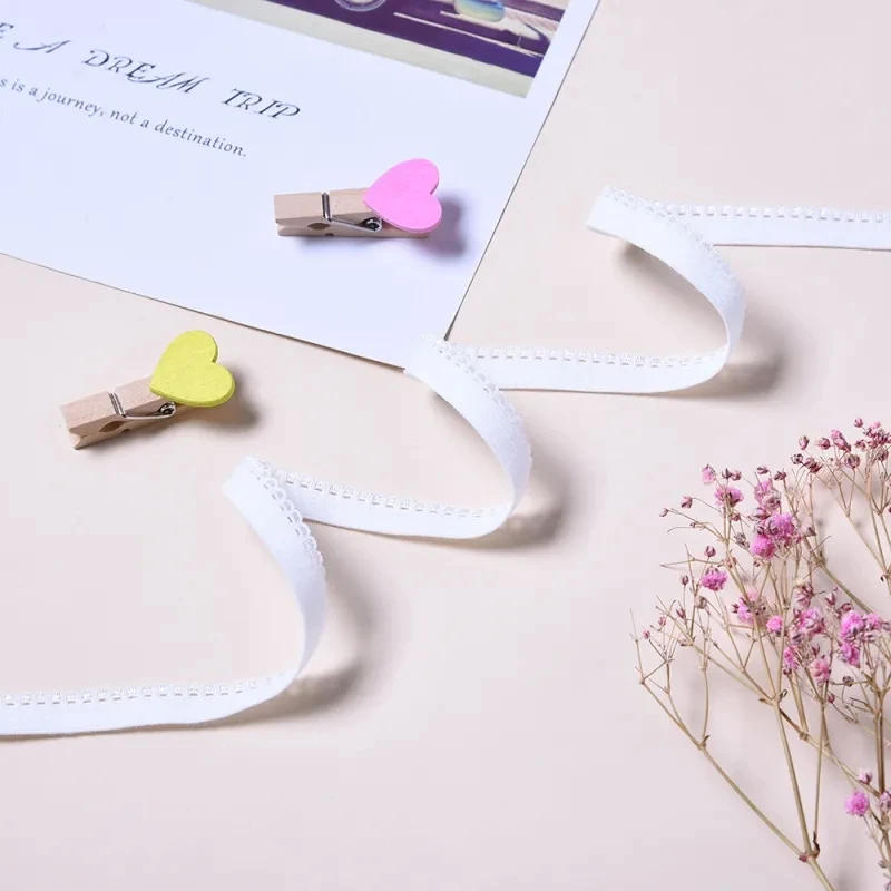 Description Picture 5 of item10 Yards 10mm Width Elastic Band for Underwear Bra Pants High Quality Rubber Band DIY Handmade Garment Sewing Accessiories