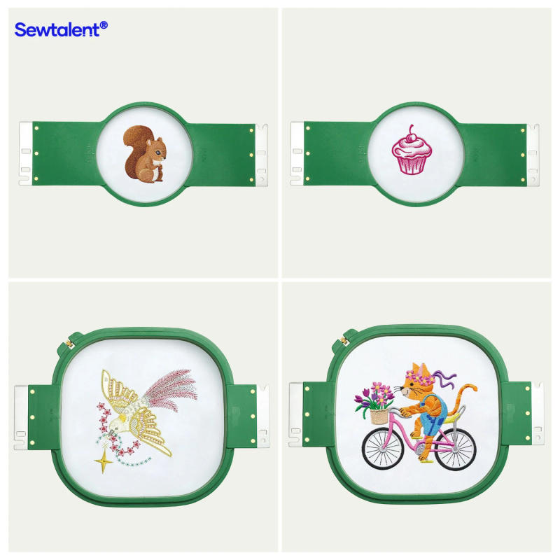 Description Picture 3 of itemSewtalent industry Plastic Embroidery Hoops for Tajima Toyota Sewing and Embroidery Machine Rings Tubular Frames