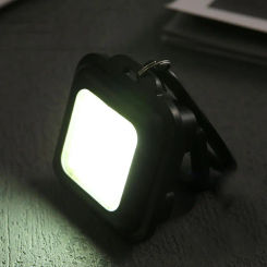 500LM Mini Flashlight Torch USB Charging Keychain Flashlight Mini Portable Flashlight Multipurpose for Outdoor Fishing Emergency