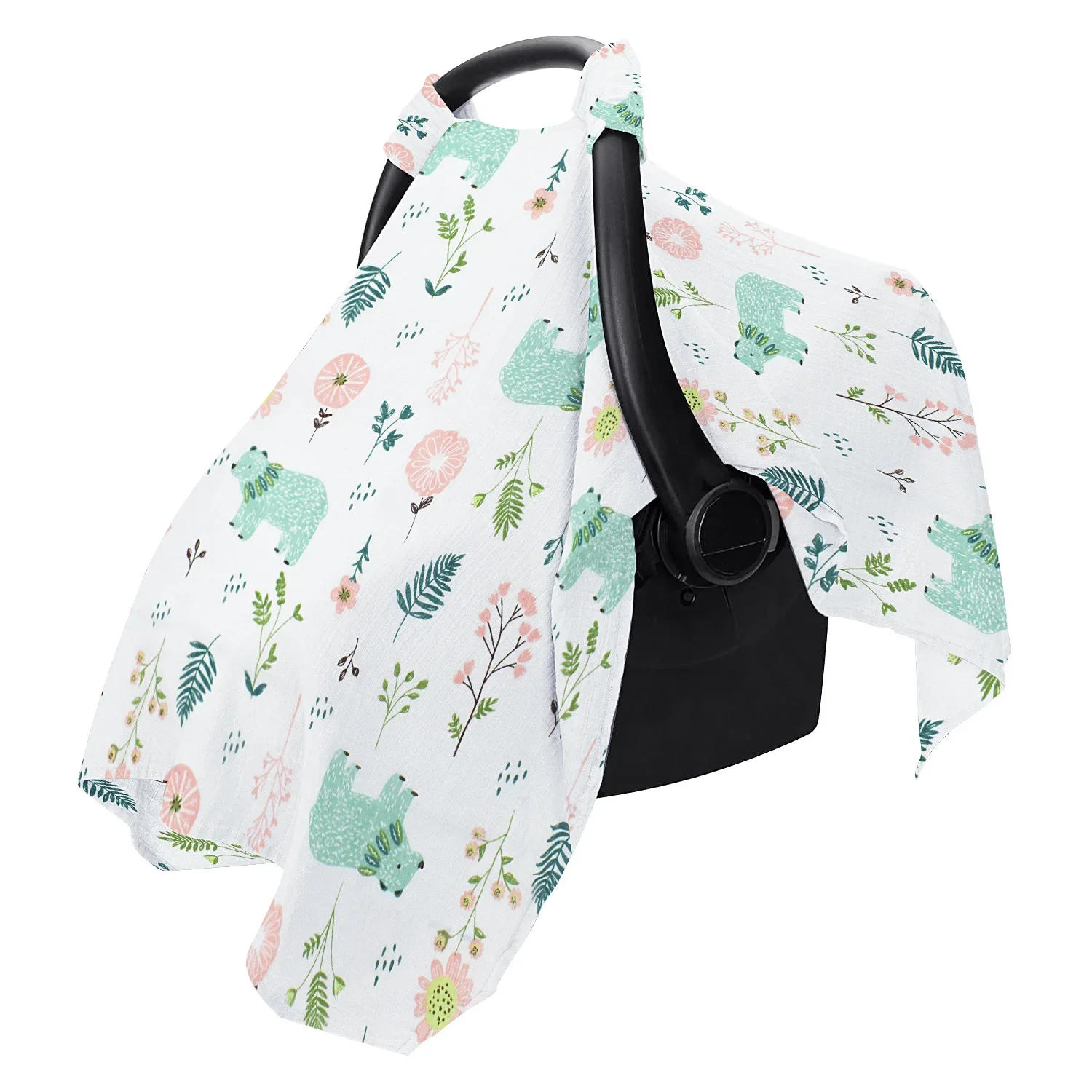 Description Picture 6 of itemBaby Stroller Accessories Pushchair Mosquito Cover Infant Carrier Car Seat Baby Sunshades Cotton Newborn Carriage Cradles Cover